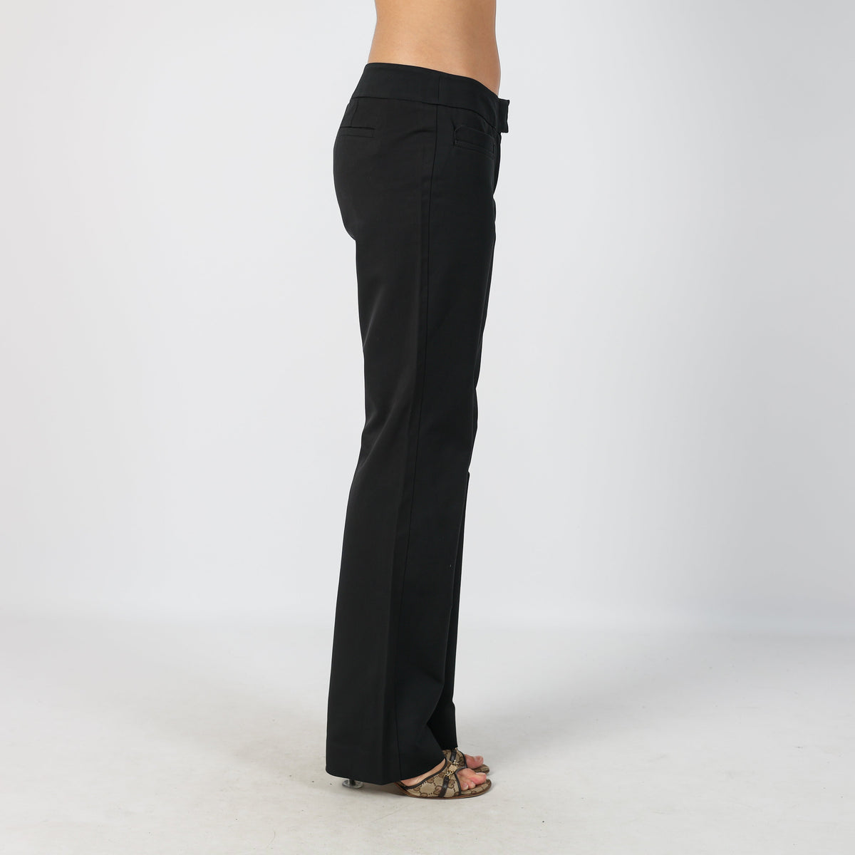 Black Y2K Max&Co. Formal Trousers (10)