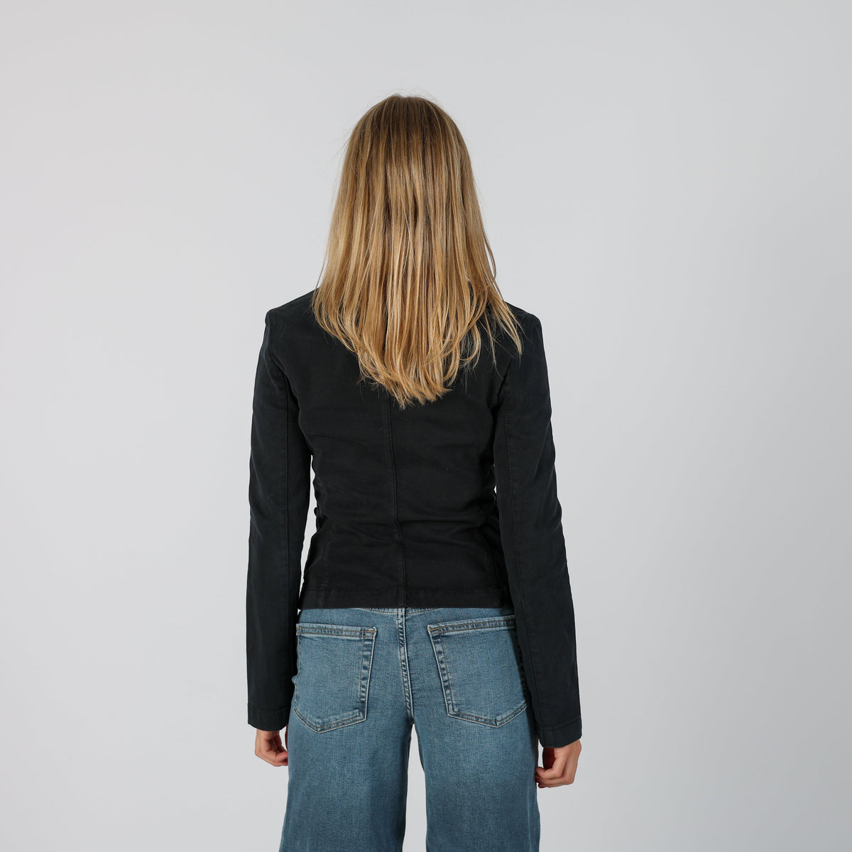 Black Y2K Sisley Blazer (XS)
