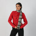 Red Y2K PHARD Denim Jacket (M)