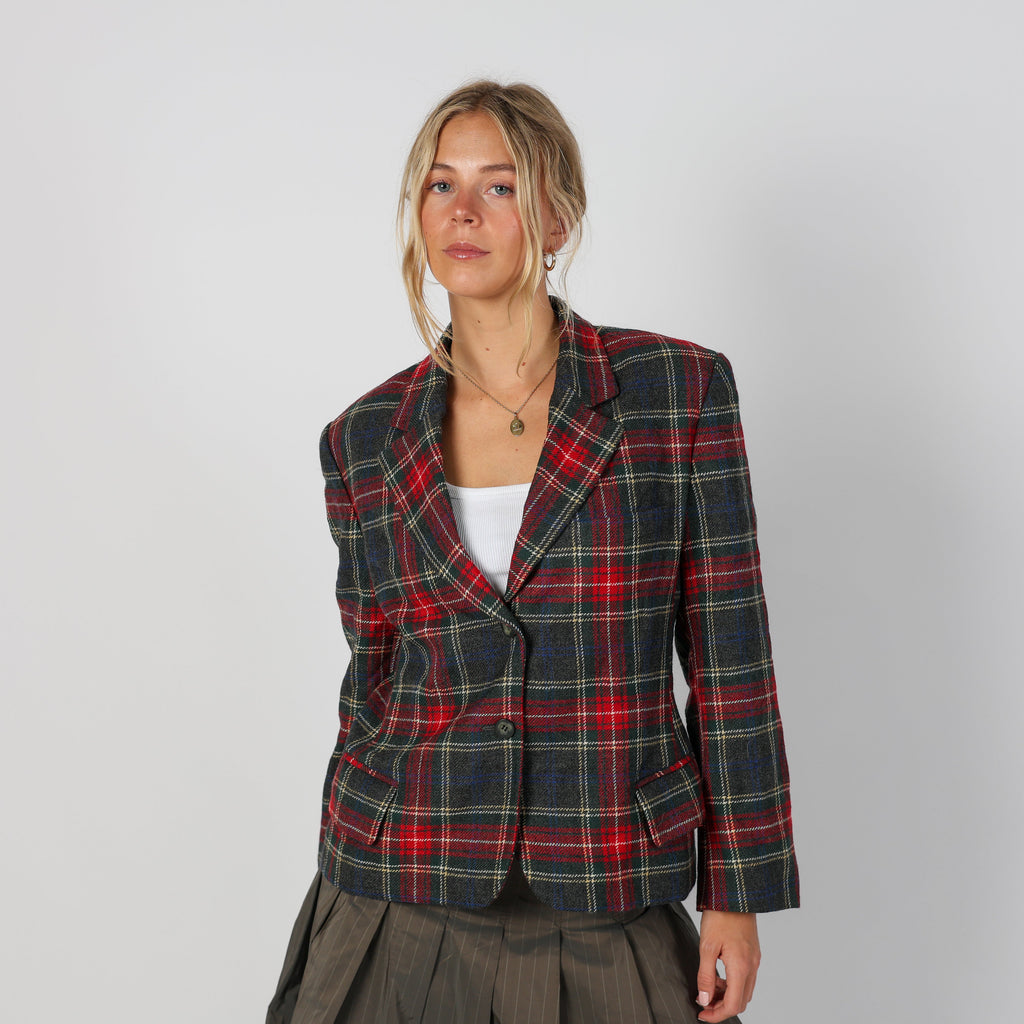 Dark Green Y2K Trussardi Blazer (L)
