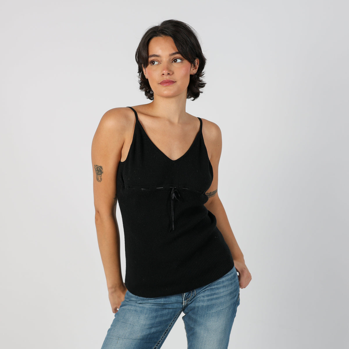 Black Y2K Coconuda Cami (S)