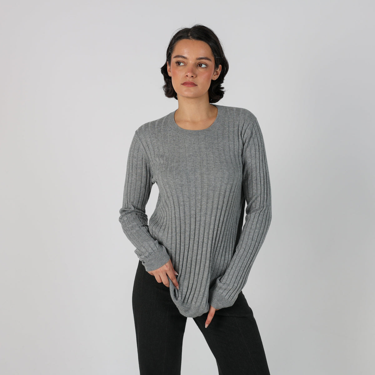 Grey Y2K Gap Sweatshirt (M)
