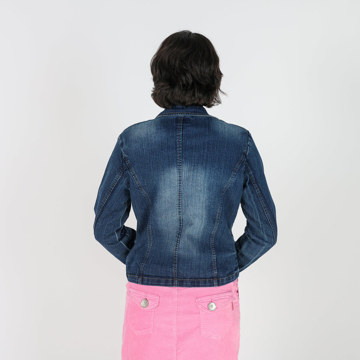 Blue Y2K XFN Denim Jacket (M)