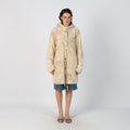 Tan Y2K More&More Afghan Coat (M)