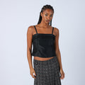 Black Y2K Made in Italy Corset (S)