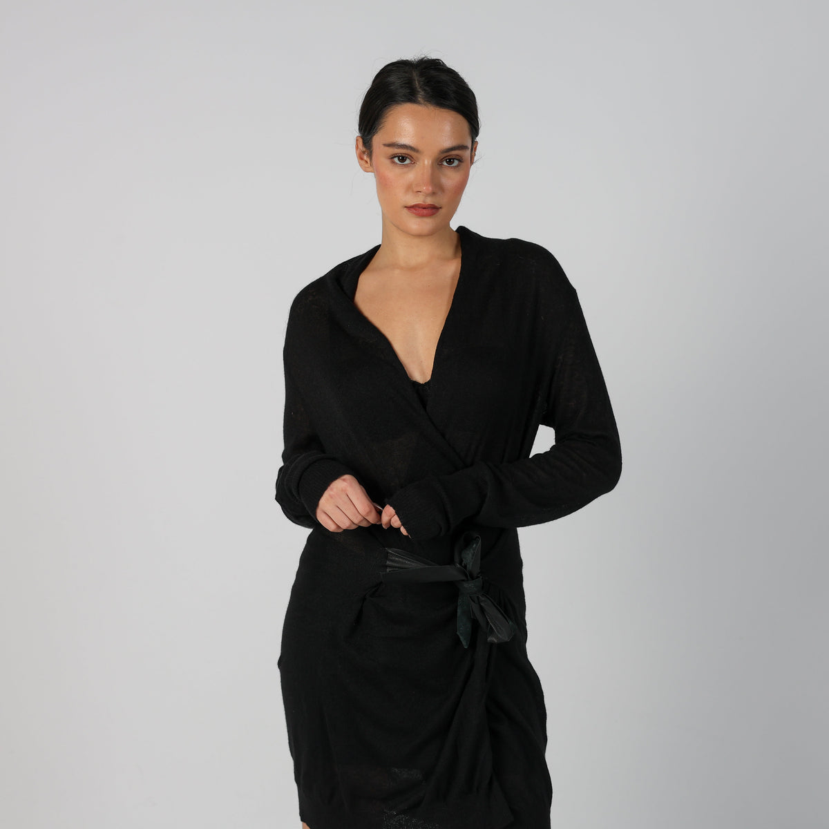 Black Y2K Max&Co. Cardigan (S)