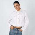 Ivory 90s Armani Jeans Light jacket (S)