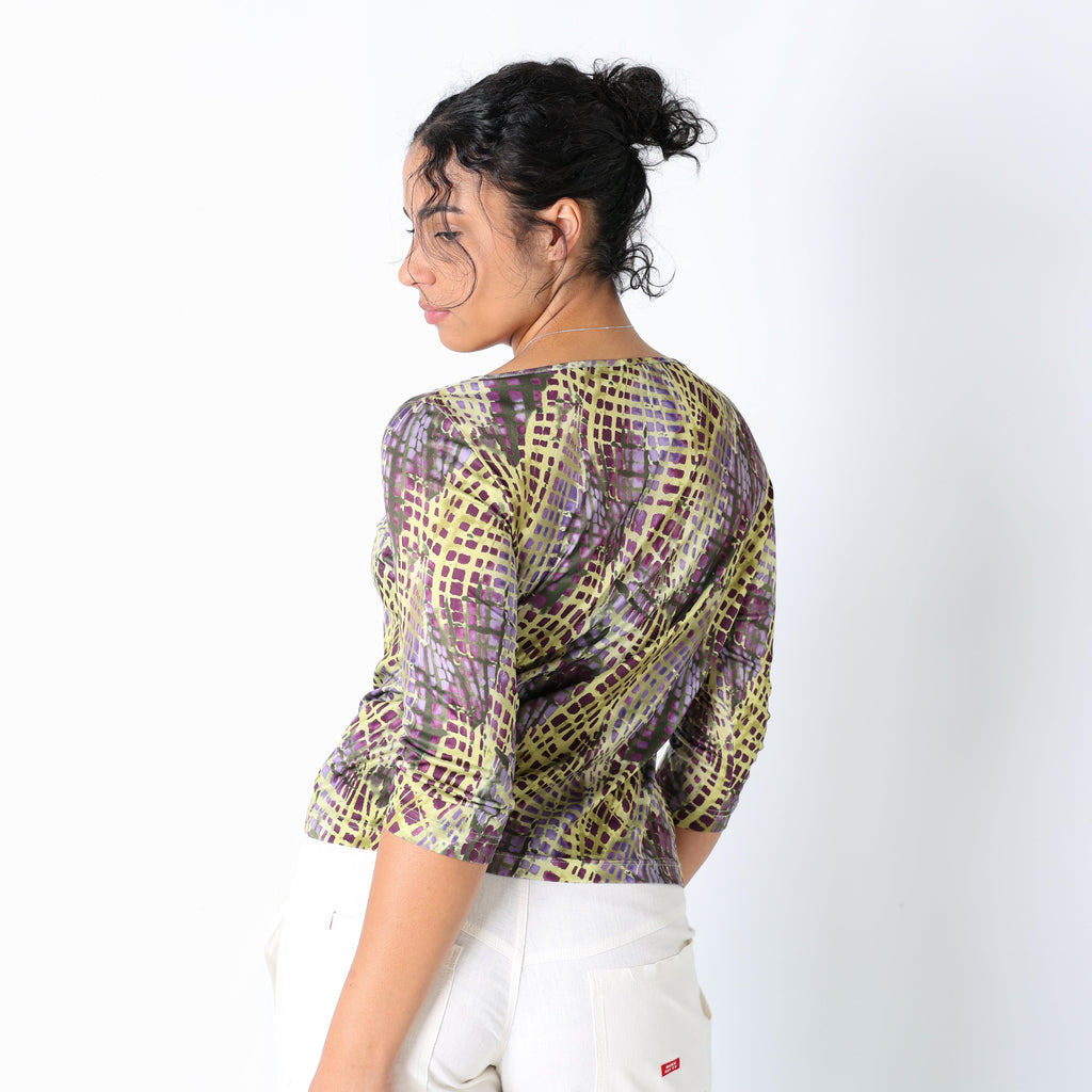 Light Green 90s Taifun Cami Pattern (M)
