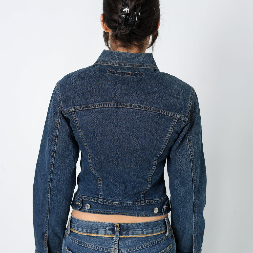 Blue 90s Cheyenne Denim Jacket (S)