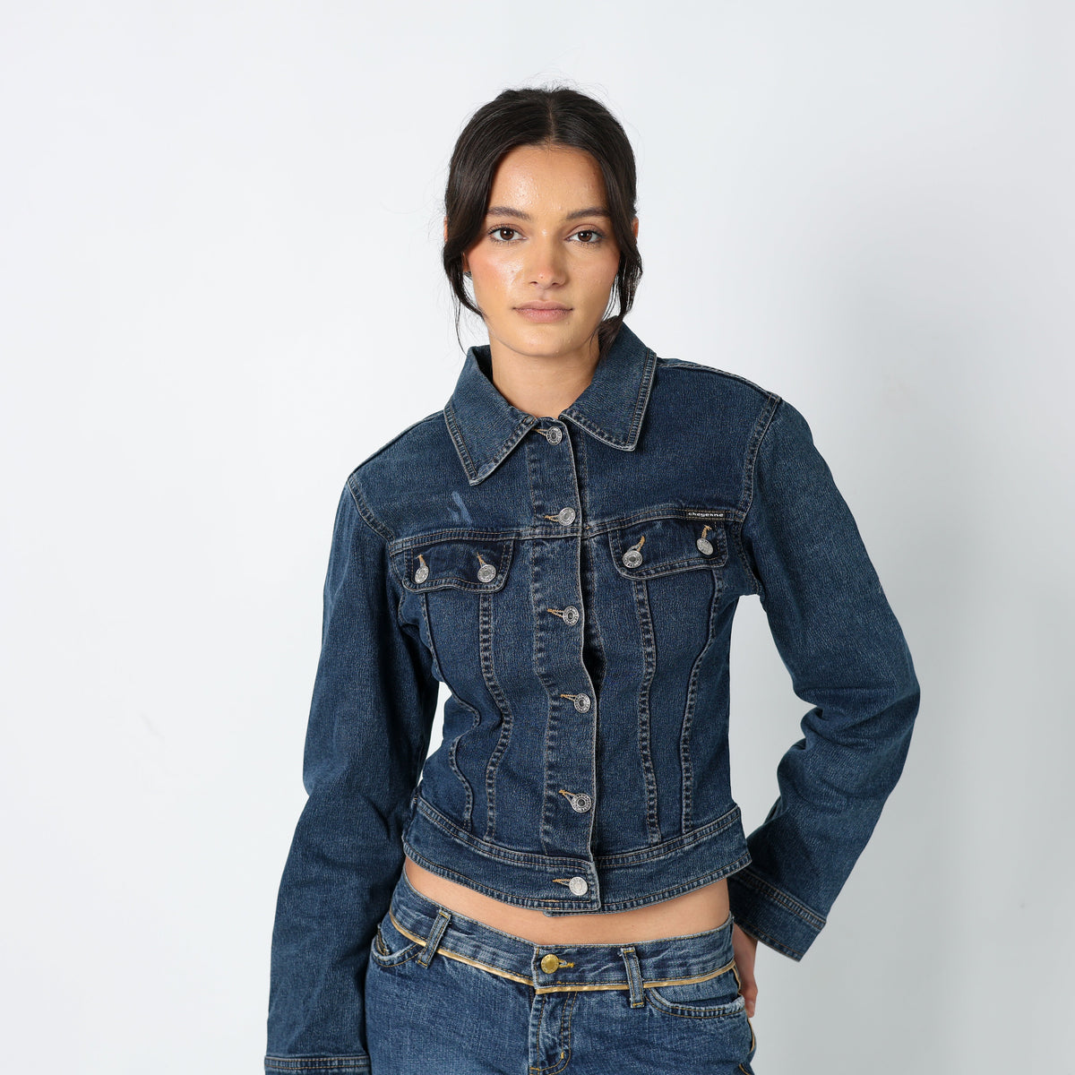 Blue 90s Cheyenne Denim Jacket (S)