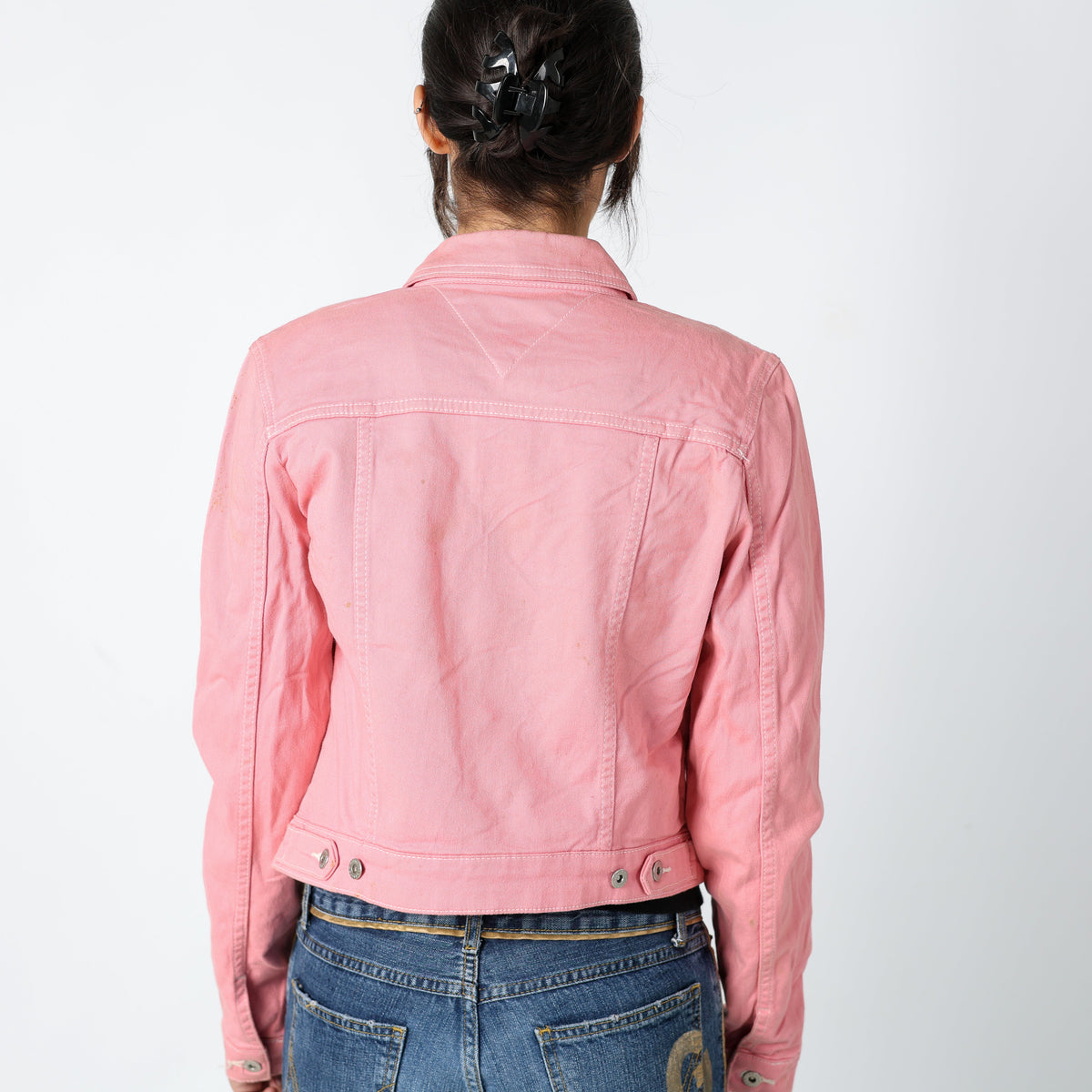 Pink 90s Tommy Hilfiger Light jacket (M)