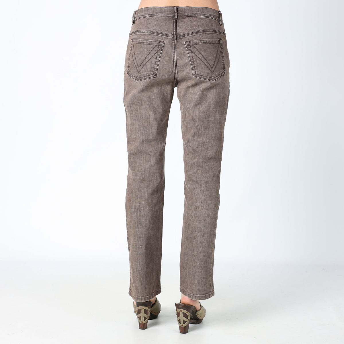 Brown 90s Max Mara Straight Jeans (8)