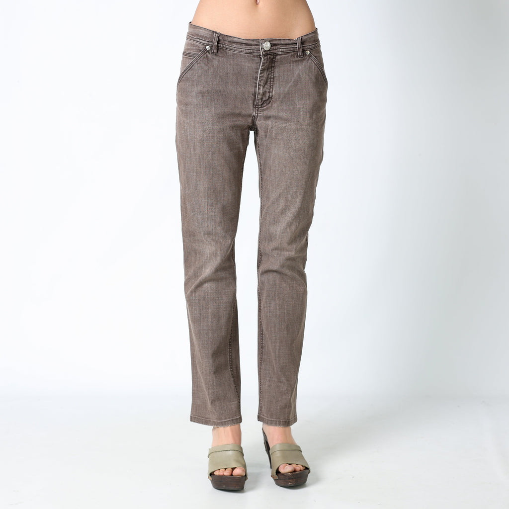 Brown 90s Max Mara Straight Jeans (8)