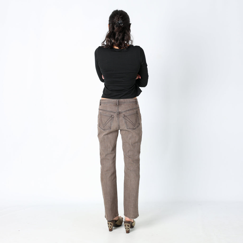 Brown 90s Max Mara Straight Jeans (8)