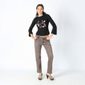 Brown 90s Max Mara Straight Jeans (8)