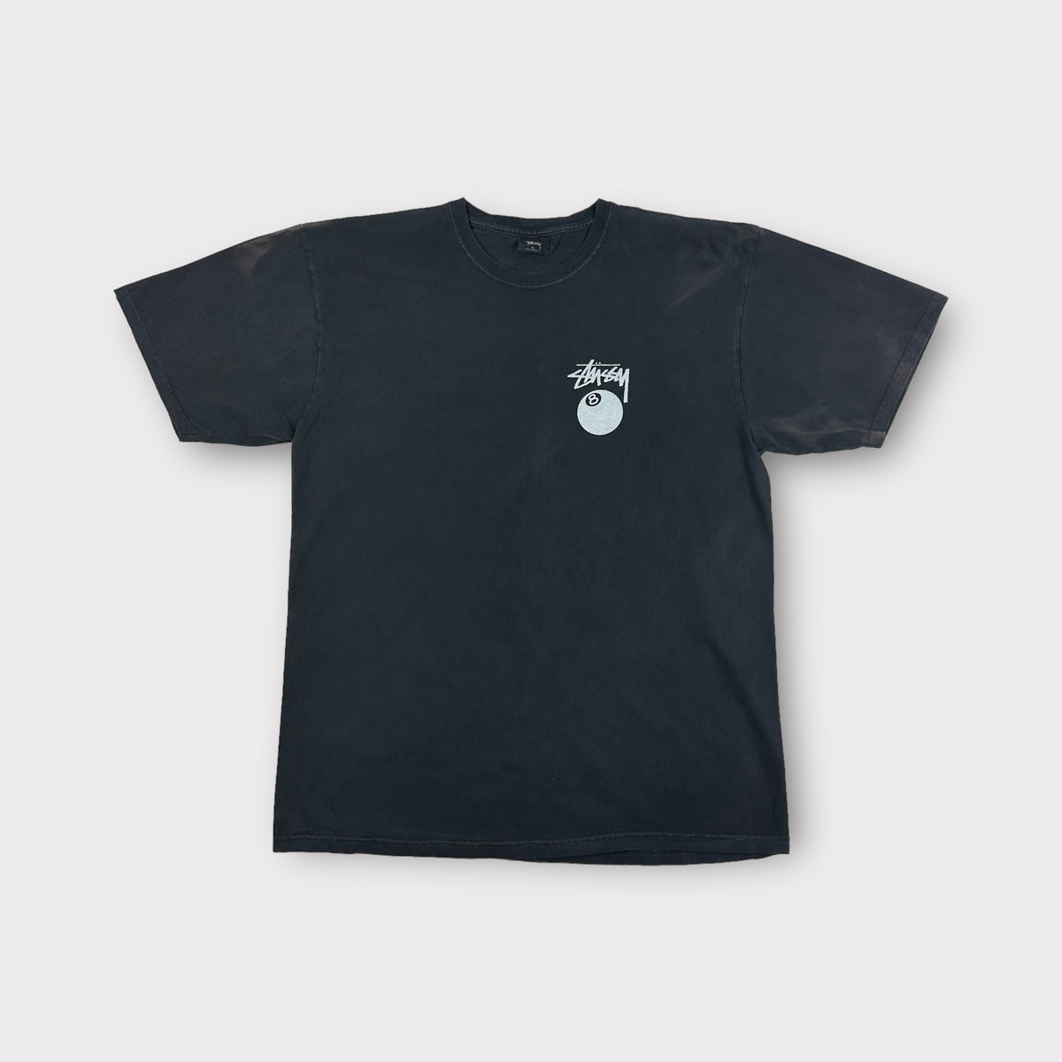 Dark Grey y2ks Stüssy 8 Ball T-Shirt (XL) – 28 Vintage
