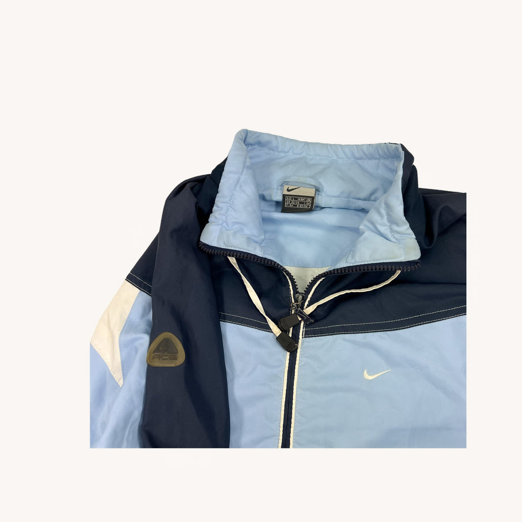 Blue 00s NIKE ACG Embroidered Track Jacket Coat (L) – 28 Vintage